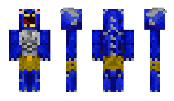 Minecraft skin bluedragonboy