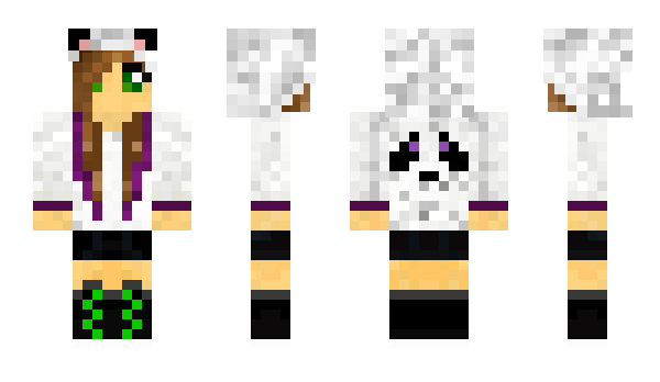 Minecraft skin Kristinka_