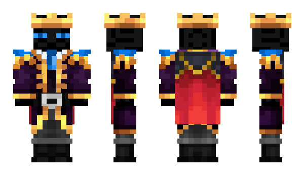 Minecraft skin _ice_enderman_