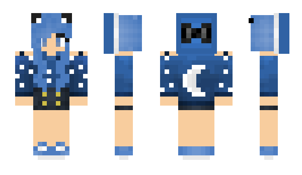 Minecraft скін по ніку bluewave2111