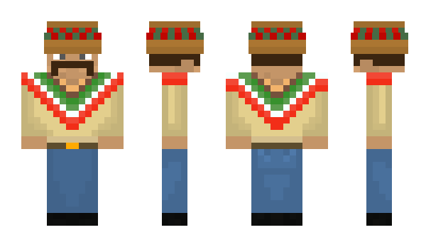 Minecraft skin Jackedminer