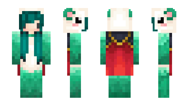 Minecraft skin PeachyDusk