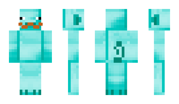 Minecraft skin ISUNLINKBK