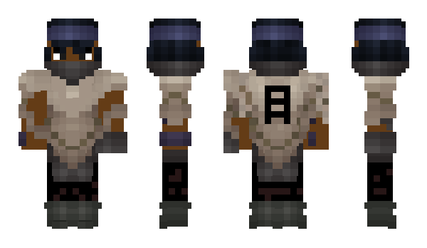 Minecraft skin Enderpar