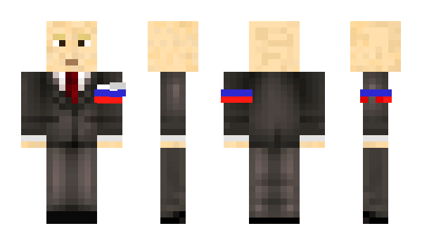 Minecraft skin VladimirPutinRU