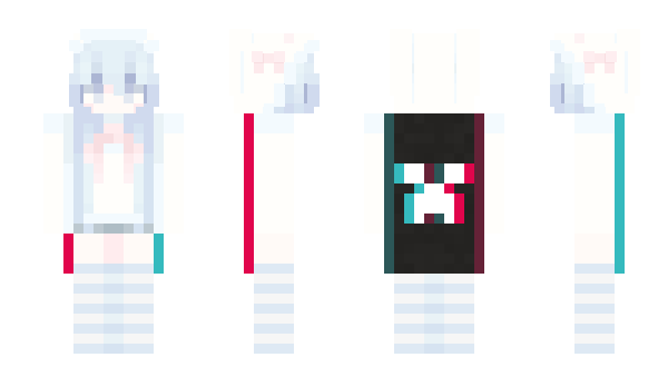 Minecraft skin CureMilkyWave