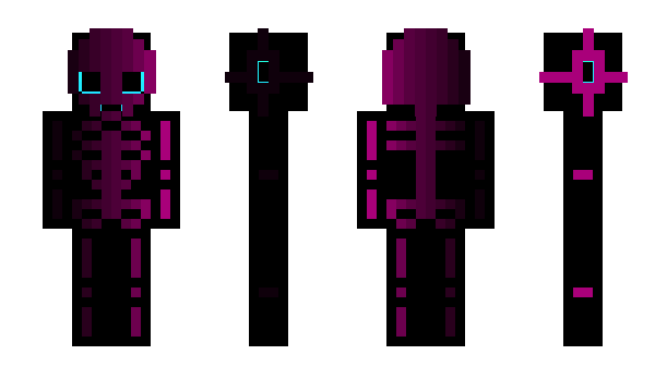 Minecraft skin bluniiii