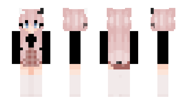 Minecraft skin Pink_Oreo