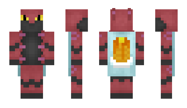 Minecraft skin MegaScolipede