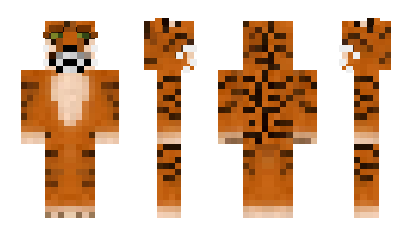 Minecraft skin TigerMax