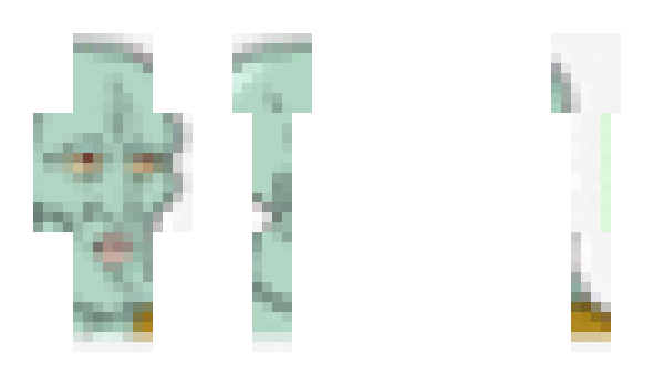 Minecraft skin squidwardtikihut