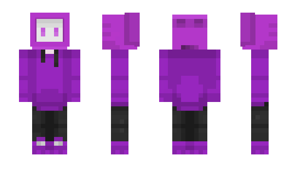 Minecraft skin Purplexx