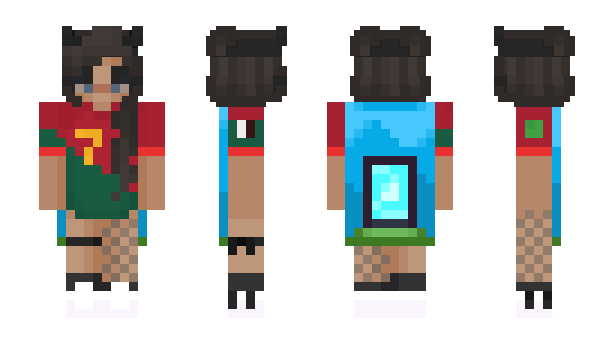 Minecraft skin mcsr_CR7