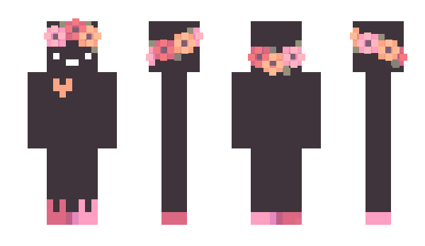 Minecraft skin 0wall