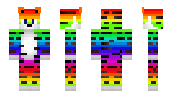 Minecraft skin Rainbowalt7