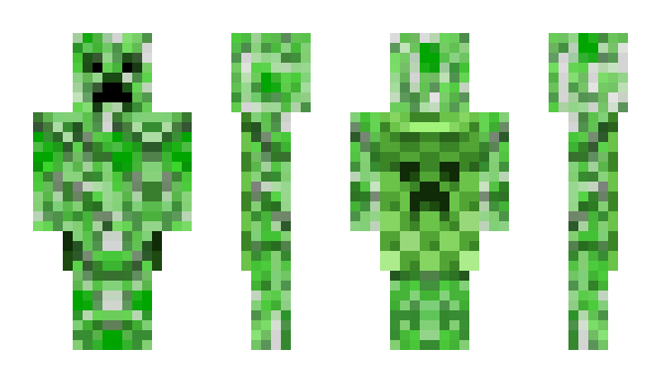 Minecraft skin OdnoGlazy