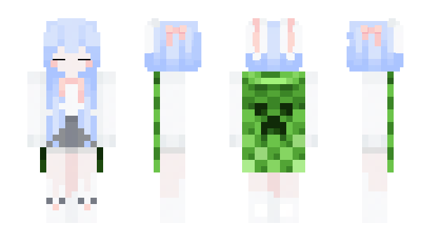 Minecraft skin ssadbunnyz