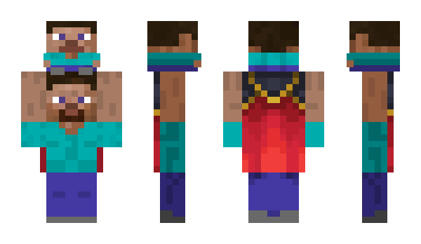 Minecraft skin LeroxenMC