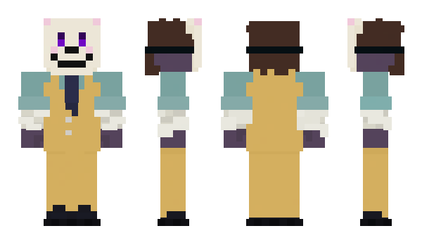 Minecraft skin Foxeseatpancakes