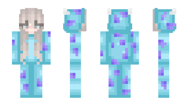 Minecraft skin Girlpower2_0