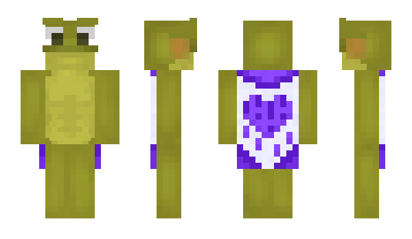 Minecraft skin JuhoFrog