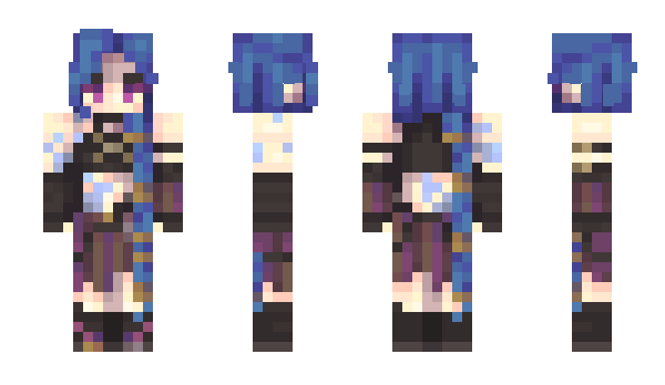 Minecraft skin MrsSnowsOfTime