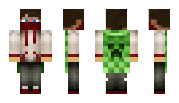 Minecraft скін по ніку Nagafa