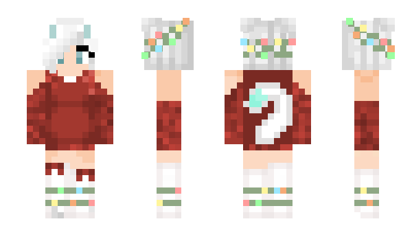 Minecraft skin ElexDavina