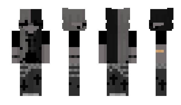 Minecraft skin hrtbrokn