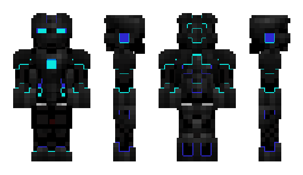 Minecraft skin acsalotl