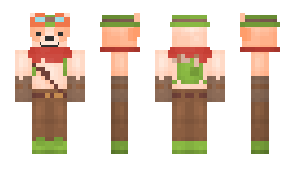 Minecraft skin Valentine7