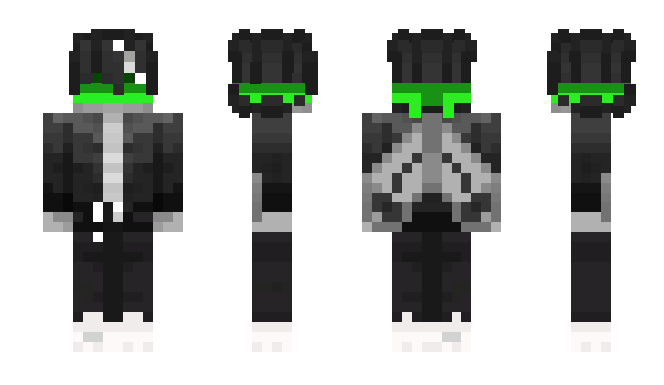 Minecraft skin GreenyOnPoint