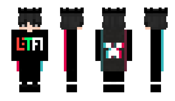 Minecraft скін по ніку _Arcaa