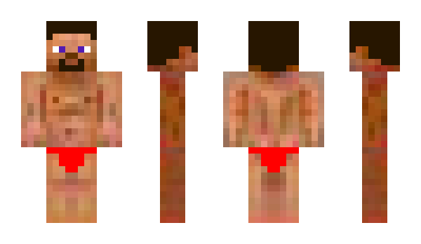 Minecraft skin Pompownik