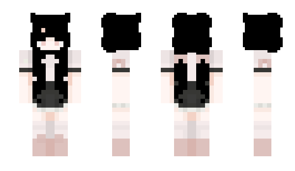 Minecraft skin Demisexual