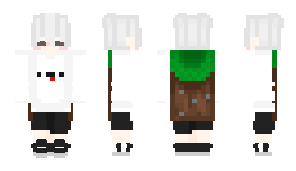 Minecraft skin Kisuke_Oke
