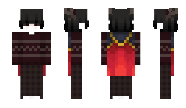 Minecraft skin NyxPhoe