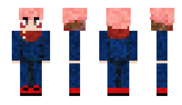 Minecraft skin Oklat