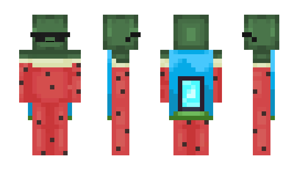 Minecraft скин по нику Watermelon1708