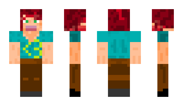 Minecraft skin Jesien