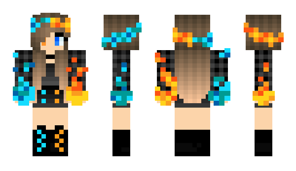 Minecraft skin MoMoSkills