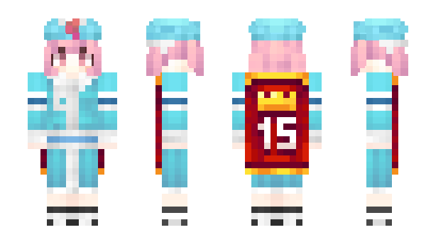 Minecraft skin MakoChishima