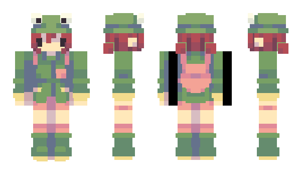 Minecraft skin AshPlus