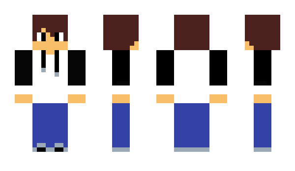 Minecraft skin JustHoke