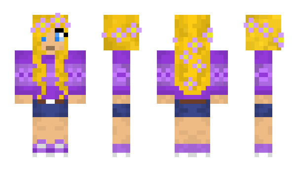 Minecraft skin MeganOxley