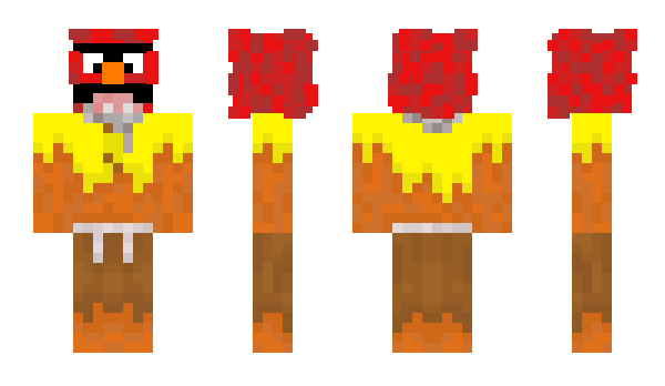 Minecraft skin lavakeeper