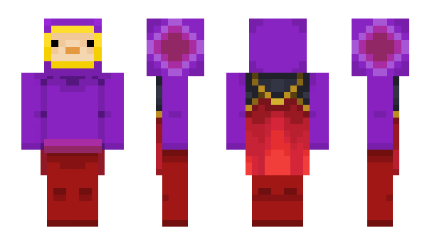 Minecraft skin PurpleTag