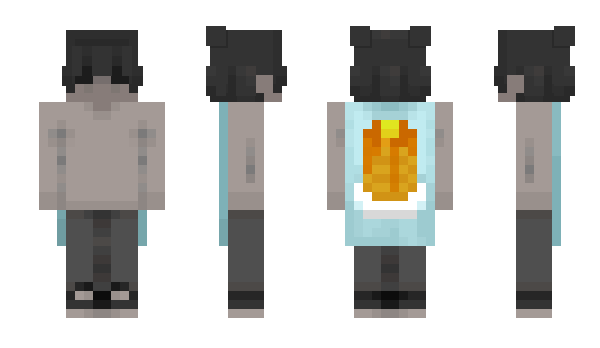 Minecraft skin HT1CRYSTALPVP
