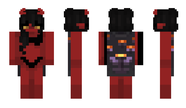 Minecraft скін по ніку thegirlofworld