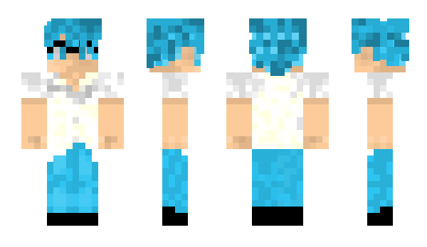 Minecraft skin Blue_Crood